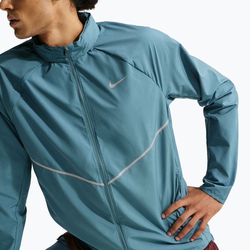 Куртка для бігу чоловіча Nike Miler Repel UV smokey blue/smokey blue 5