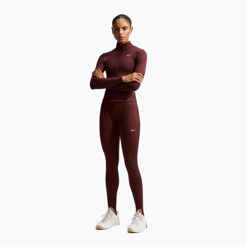 Легінси для тренувань жіночі Nike One mystic dates/white 2