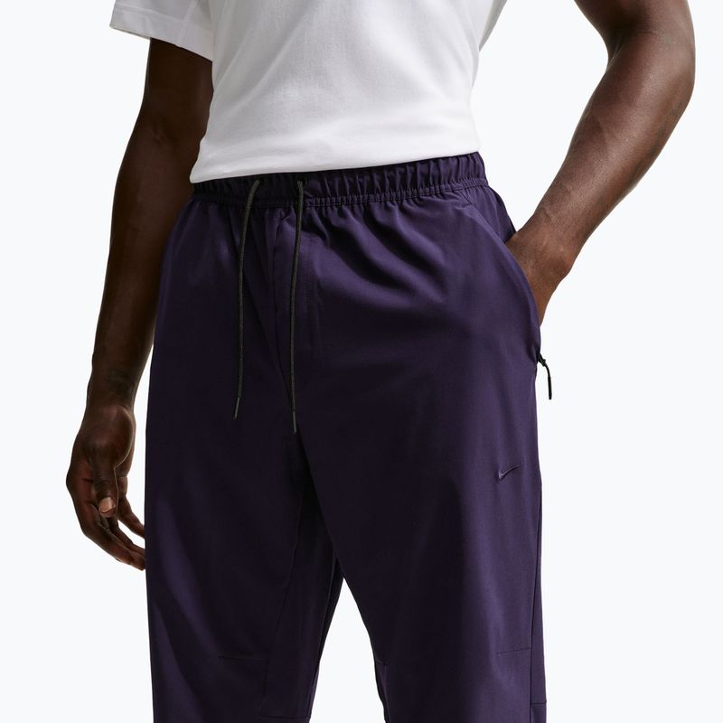 Штани чоловічі Nike Unlimited Dri-Fit Zippered Cuff Purple Dynasty/Black/Purple Dynasty 5