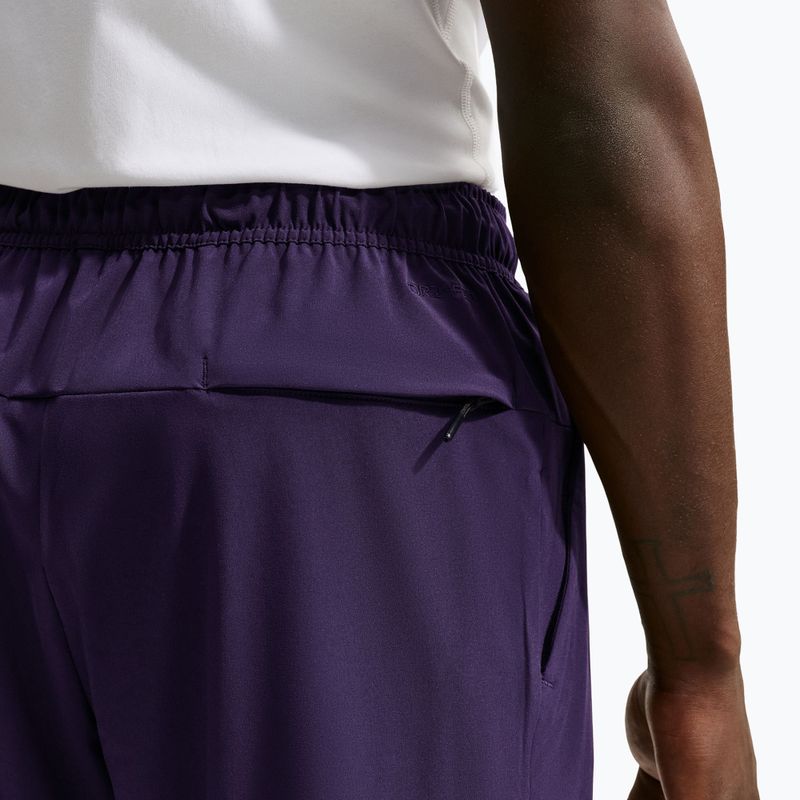 Штани чоловічі Nike Unlimited Dri-Fit Zippered Cuff Purple Dynasty/Black/Purple Dynasty 6