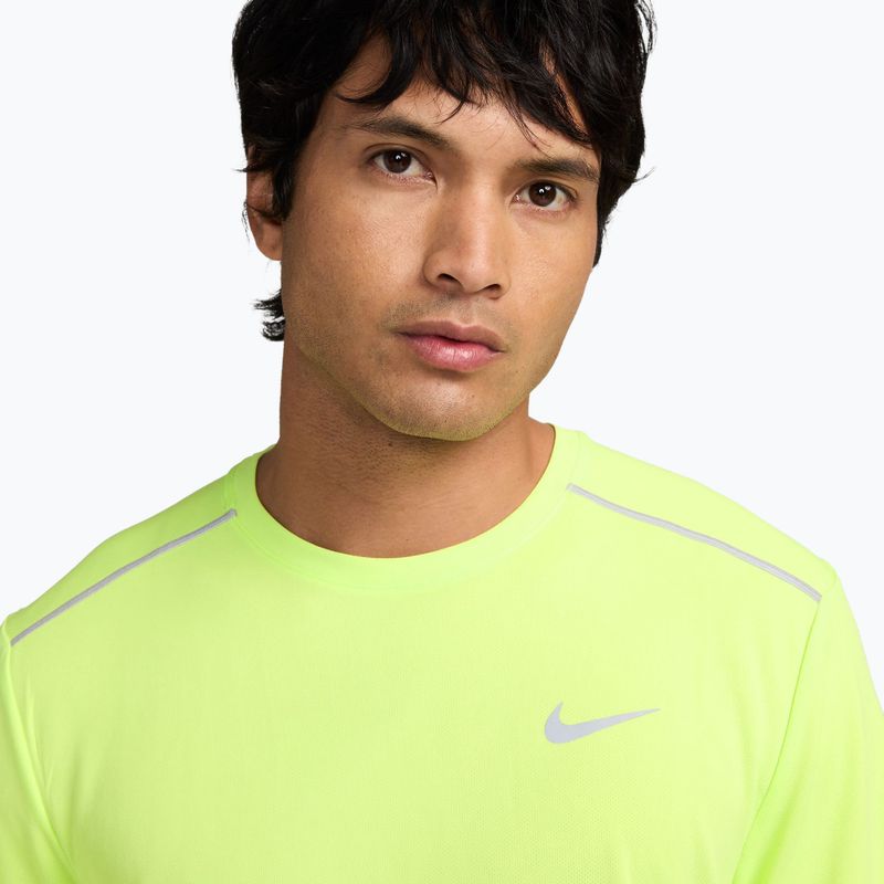 Футболка для бігу чоловіча Nike Miler Dri-Fit UV light lemon twist 3