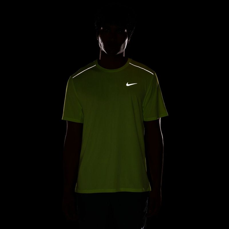 Футболка для бігу чоловіча Nike Miler Dri-Fit UV light lemon twist 4