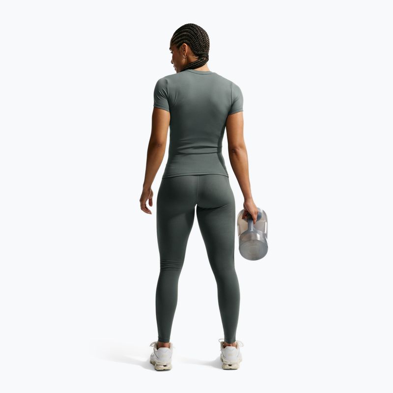 Легінси жіночі Nike One Seamless Front High-Waisted camo green/white 3