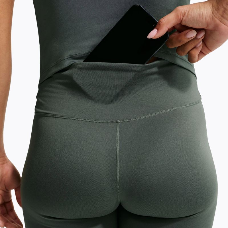 Легінси жіночі Nike One Seamless Front High-Waisted camo green/white 7