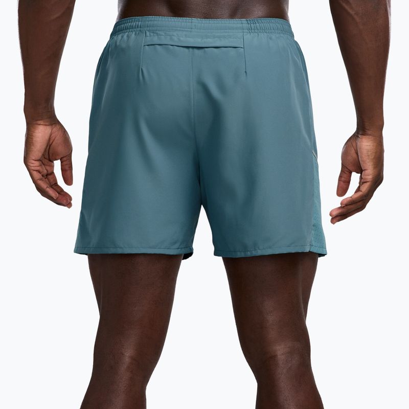 Шорти для бігу чоловічі Nike Miler Dri-Fit 2in1 5" IF2044 smokey blue/cerulean 2