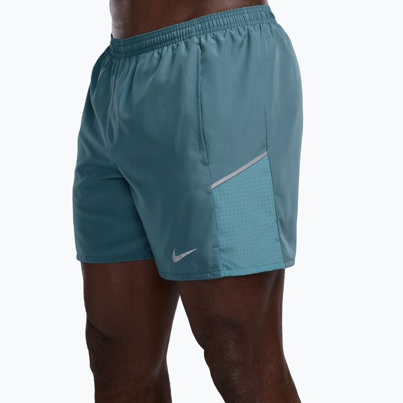 Шорти для бігу чоловічі Nike Miler Dri-Fit 2in1 5" IF2044 smokey blue/cerulean 3