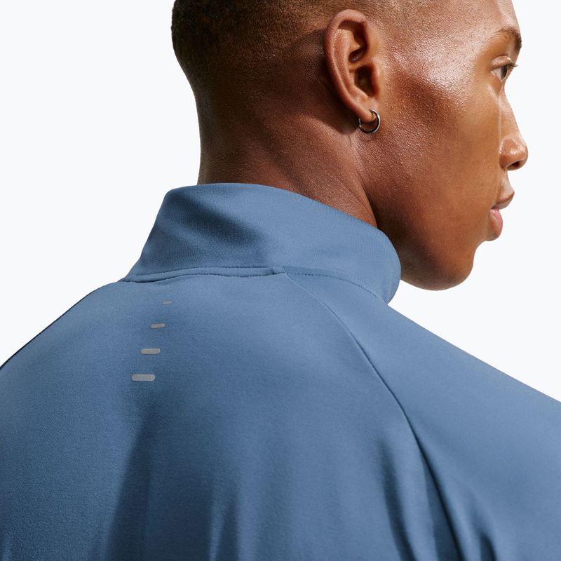 Кофта для бігу чоловіча Nike Stride 1/4 Zip Dri-Fit new slate 6