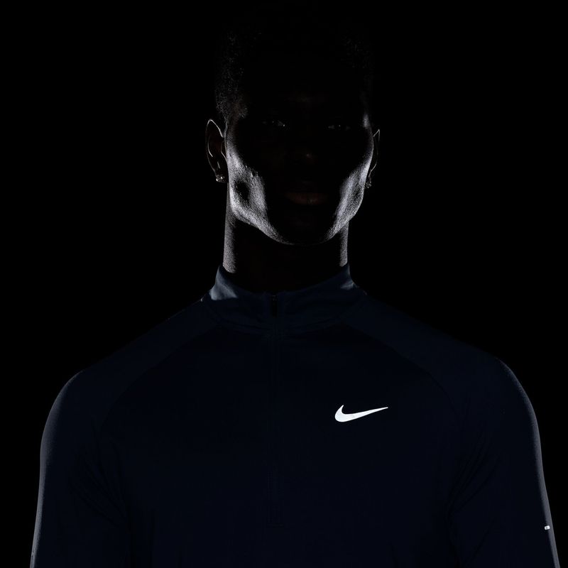 Кофта для бігу чоловіча Nike Stride 1/4 Zip Dri-Fit new slate 7