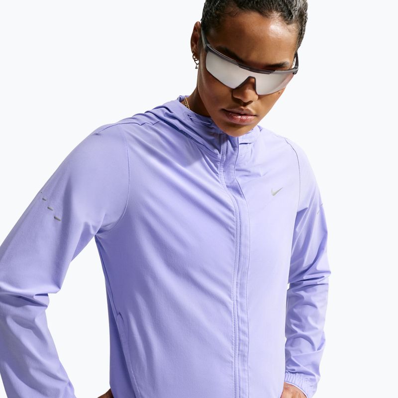 Куртка для бігу жіноча Nike Swift Repel Packable purple pulse 8