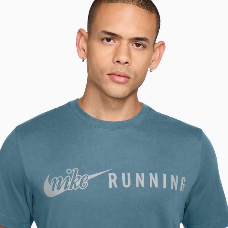 Футболка для бігу чоловіча Nike Dri-Fit Running T-Shirt smokey blue 3