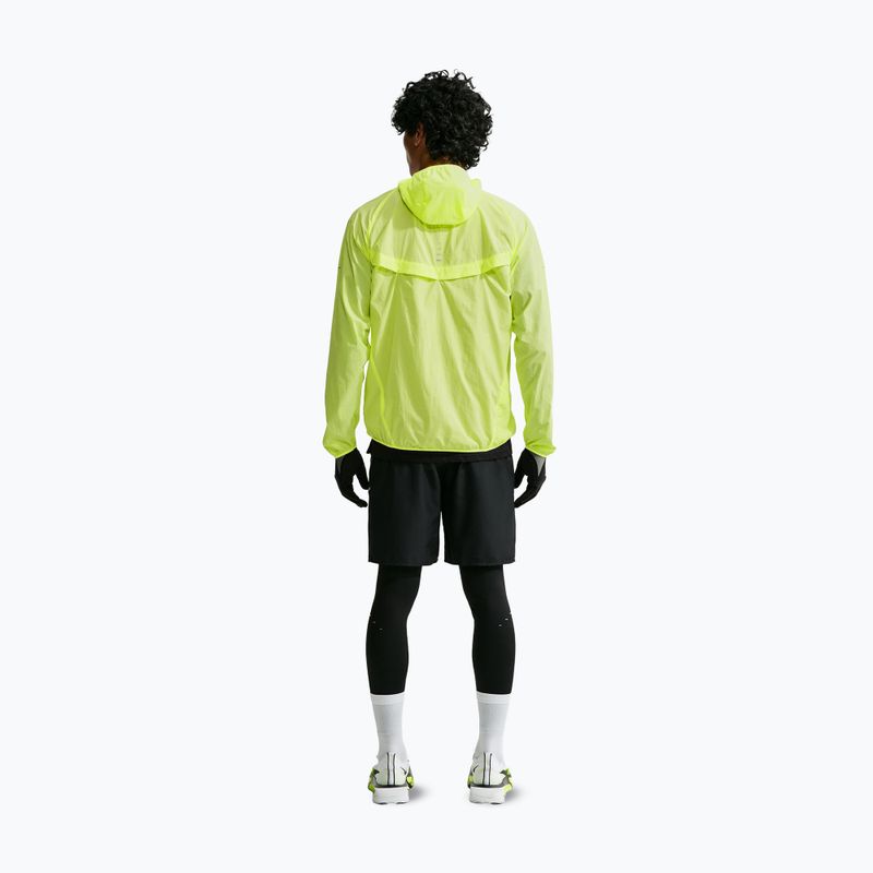 Куртка для бігу чоловіча Nike Stride Repel UV light lemon twist 3