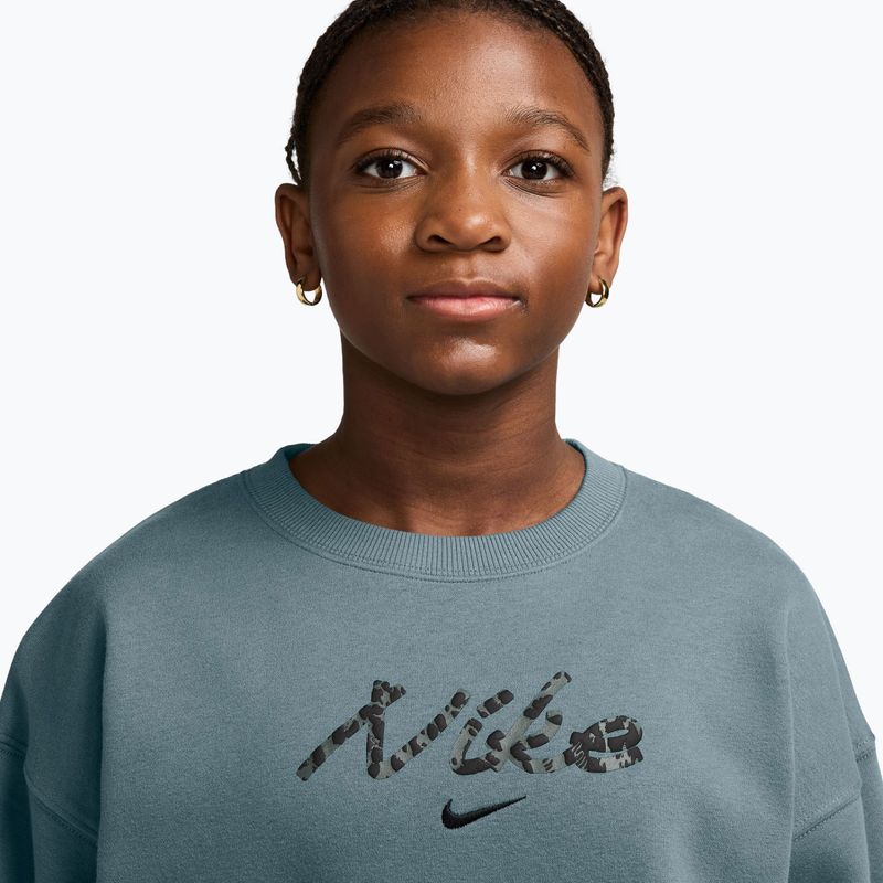 Кофта дитяча Nike Sportswear Studio mineral slate 3