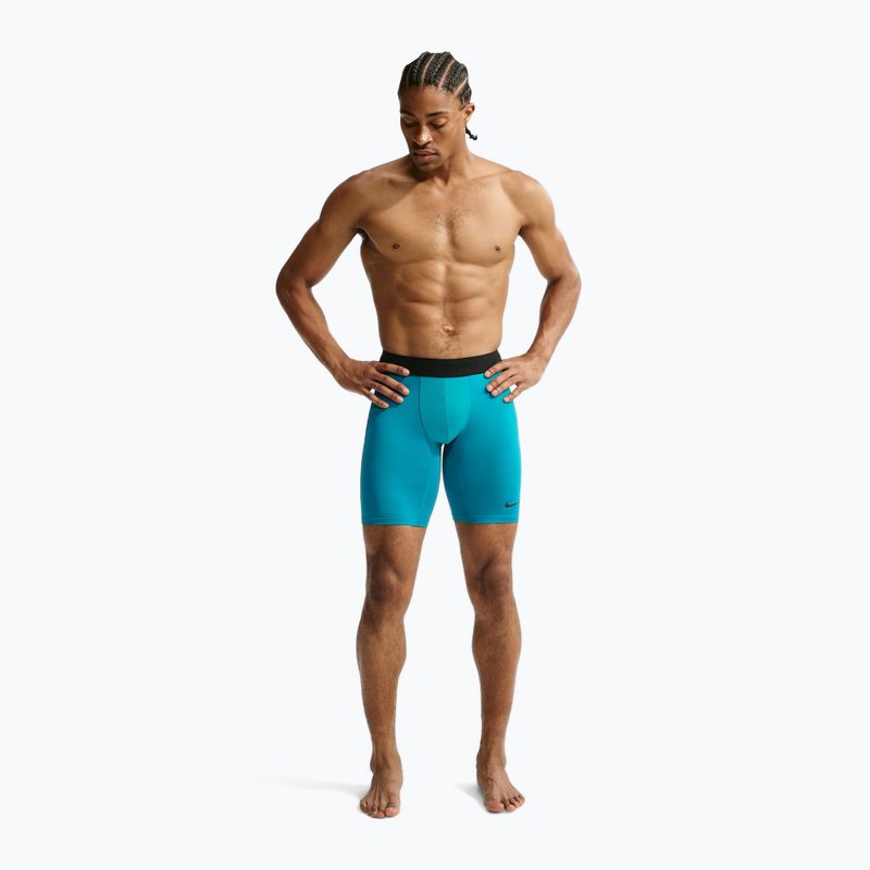 Шорти для тренувань чоловічі Nike Pro Dri-Fit Fitness Long energy/black 2
