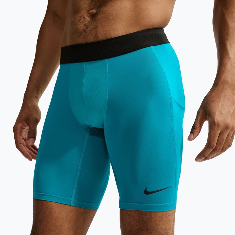 Шорти для тренувань чоловічі Nike Pro Dri-Fit Fitness Long energy/black 5