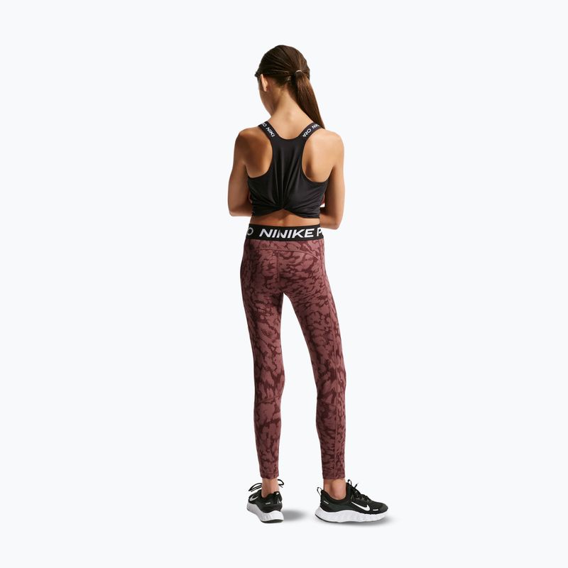 Легінси дитячі Nike Pro Mystic Dates/White 3
