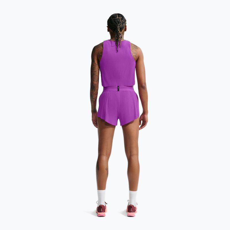 Шорти для бігу жіночі Nike AeroSwift Dri-Fit ADV Mid-Rise 3" vivid purple/purple pulse 3