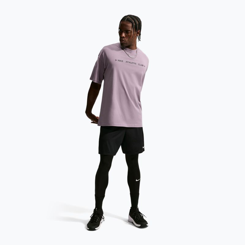 Футболка для тренувань чоловіча Nike N.A.C. purple smoke/black 2