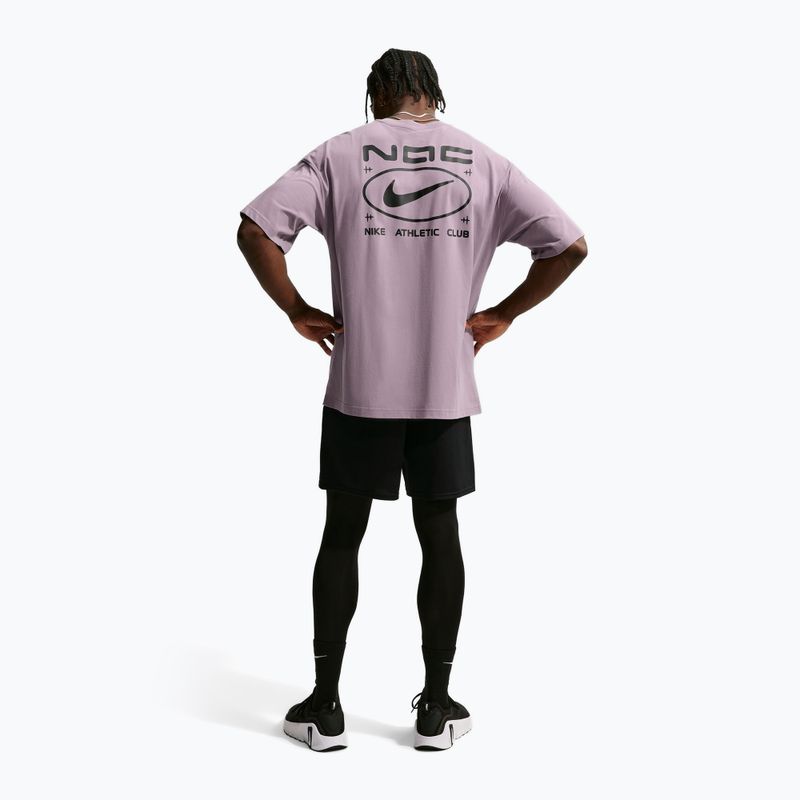 Футболка для тренувань чоловіча Nike N.A.C. purple smoke/black 3
