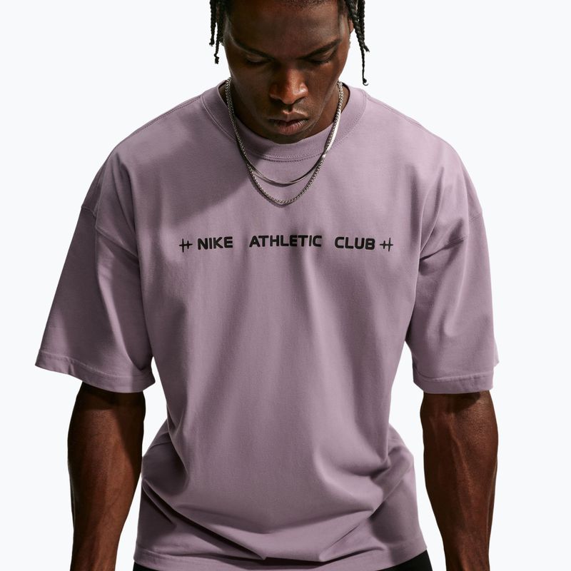 Футболка для тренувань чоловіча Nike N.A.C. purple smoke/black 4