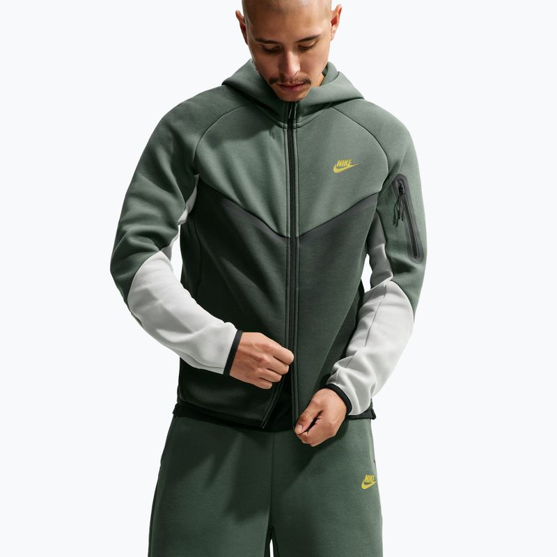 Кофта чоловіча Nike Tech Windrunner Full Zip camo green/black spruce/chrome yellow 4
