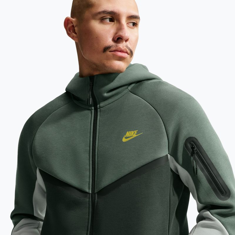 Кофта чоловіча Nike Tech Windrunner Full Zip camo green/black spruce/chrome yellow 6