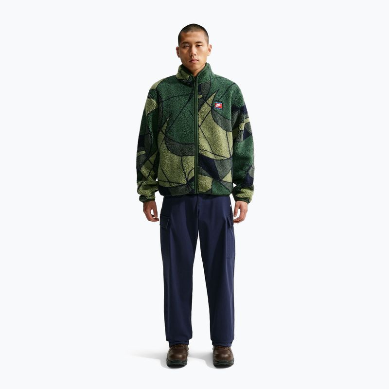 Куртка чоловіча Nike Club Winterized Full-Zip fir/light smoke grey 2