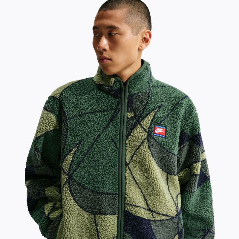 Куртка чоловіча Nike Club Winterized Full-Zip fir/light smoke grey 4