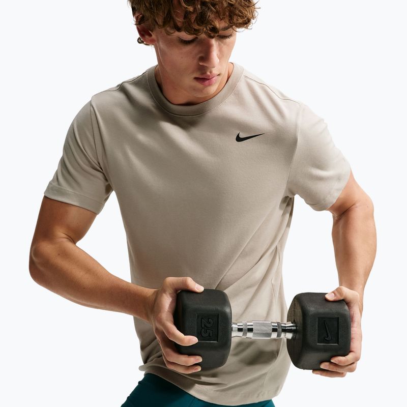 Футболка чоловіча Nike Dri-FIT cream li/black 4