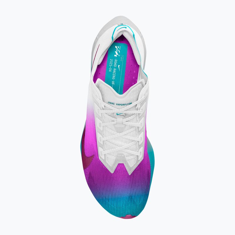 Кросівки для бігу жіночі Nike Vaporfly 4 white/energy/vivid purple/true berry 2