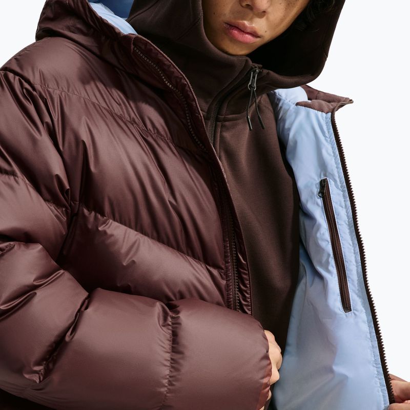 Пуховик чоловічий Nike Windrunner light chocolate/light chocolate/white 8