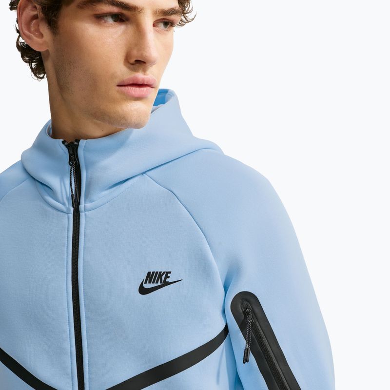 Кофта чоловіча Nike Tech Windrunner Full Zip ice blue/black 5