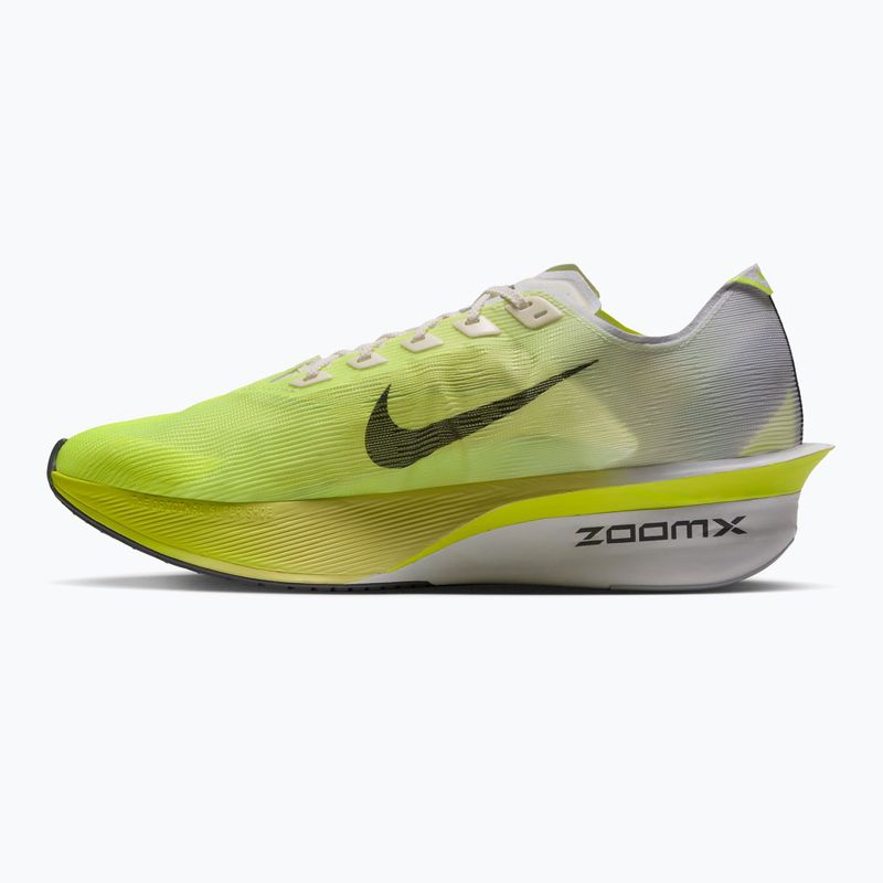 Кросівки для бігу чоловічі Nike Vaporfly 4 white/lemon venom/anthracite 2