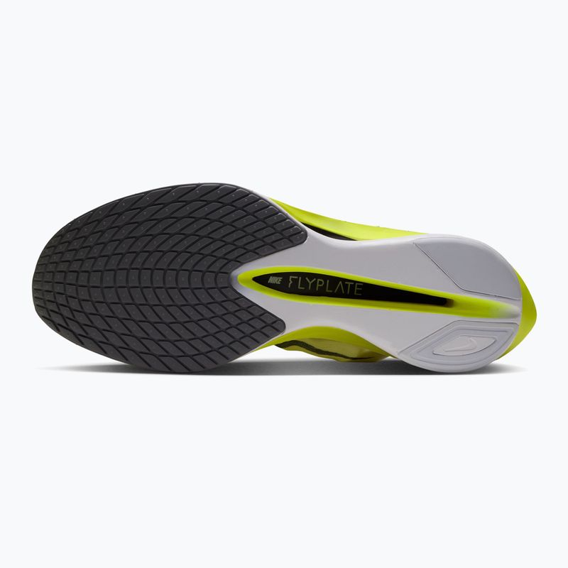 Кросівки для бігу чоловічі Nike Vaporfly 4 white/lemon venom/anthracite 3