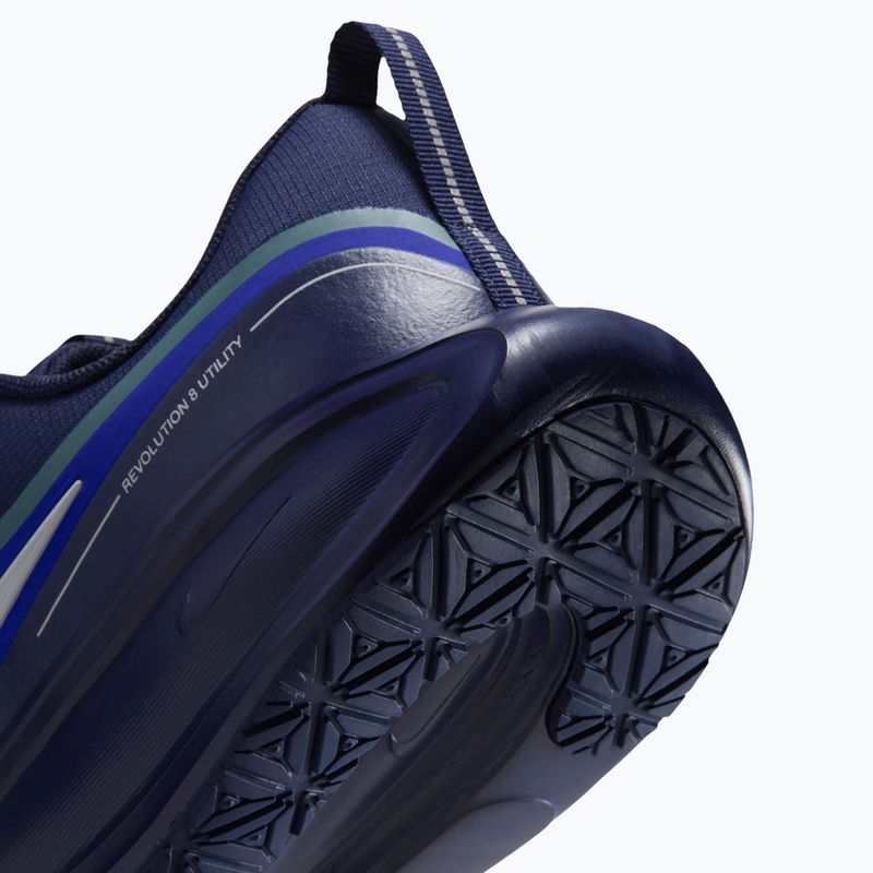 Кросівки для бігу чоловічі Nike Revolution 8 Utility midnight navy/racer blue/grey mist 6