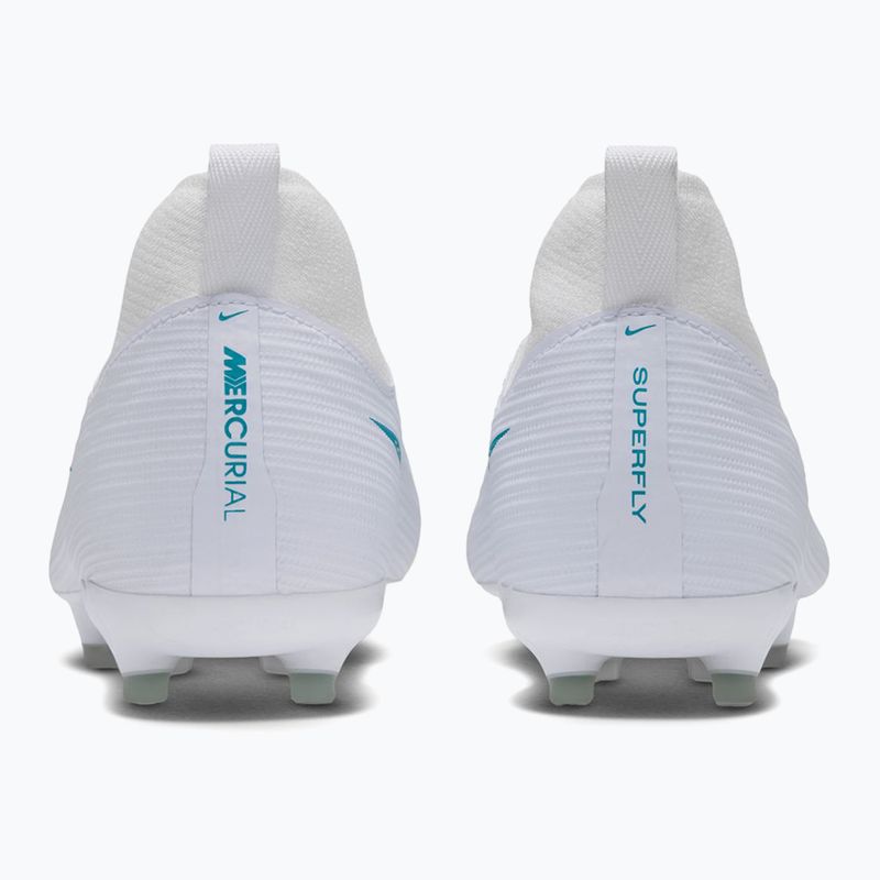 Футбольне взуття дитяче Nike Mercurial Superfly 11 Academy Jr MG white/dusty cactus 4