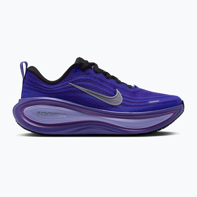 Кросівки для бігу жіночі Nike Vomero Plus black/persian violet/metallic silver