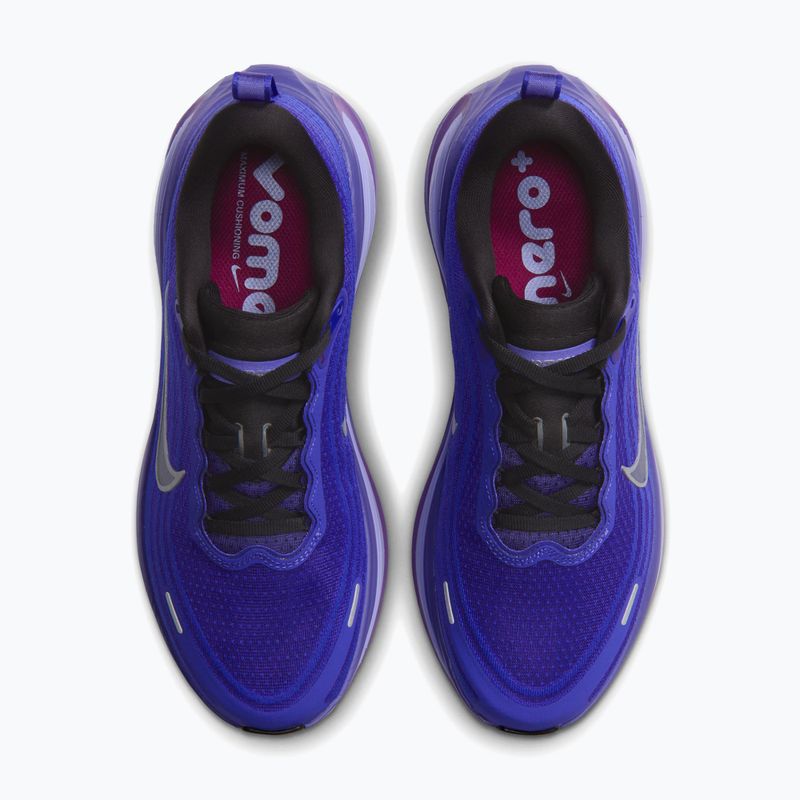 Кросівки для бігу жіночі Nike Vomero Plus black/persian violet/metallic silver 4