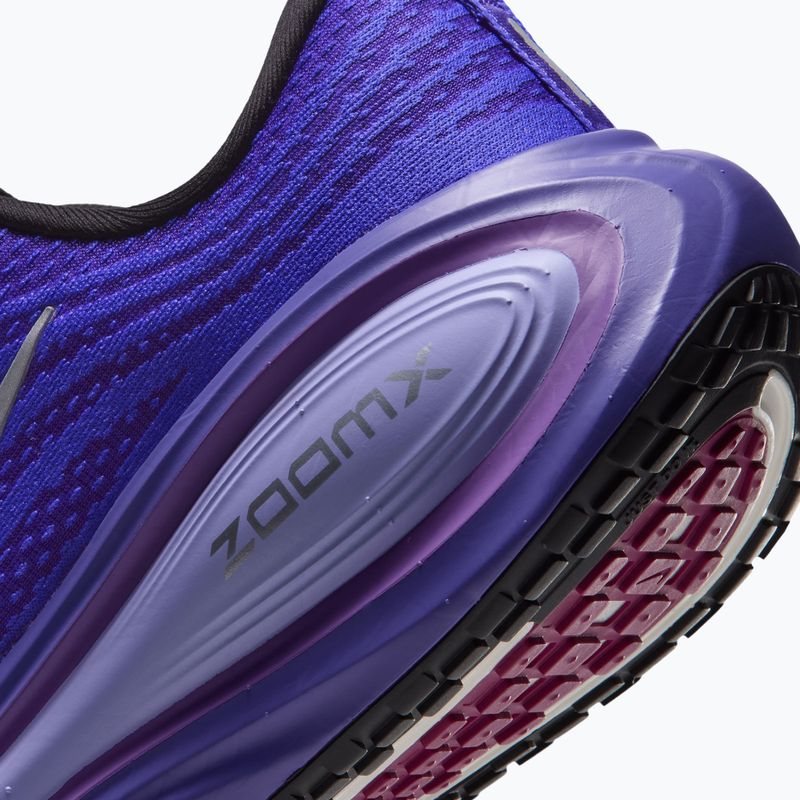 Кросівки для бігу жіночі Nike Vomero Plus black/persian violet/metallic silver 6