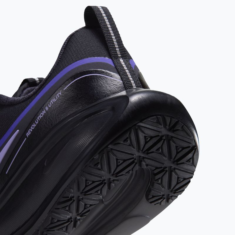 Кросівки для бігу жіночі Nike Revolution 8 Utility black/persian violet/purple pulse 6