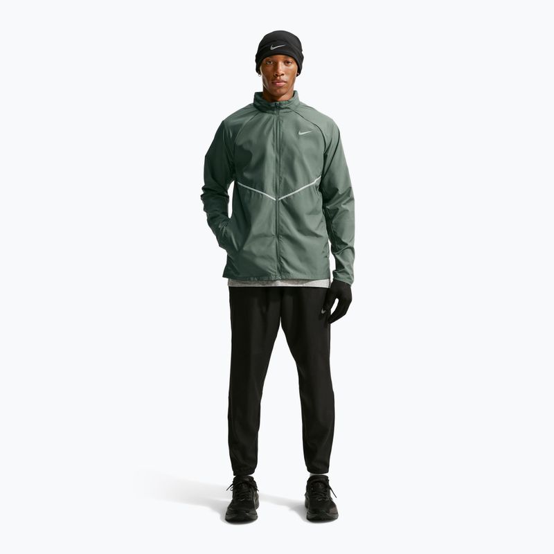 Куртка для бігу чоловіча Nike Miler Repel UV camo green/camo green 2
