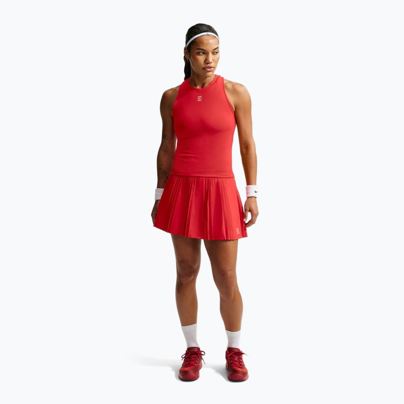 Спідниця тенісна Nike Court Advantage university red/white 2