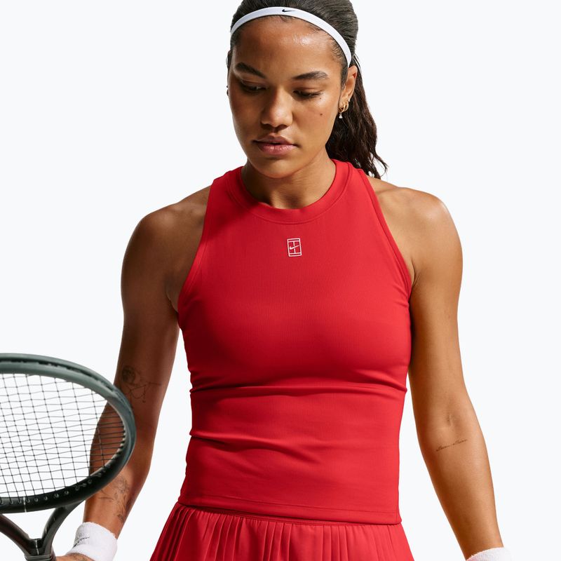 Дитяча футболка для тенісу Nike Court Advantage university red/white 4