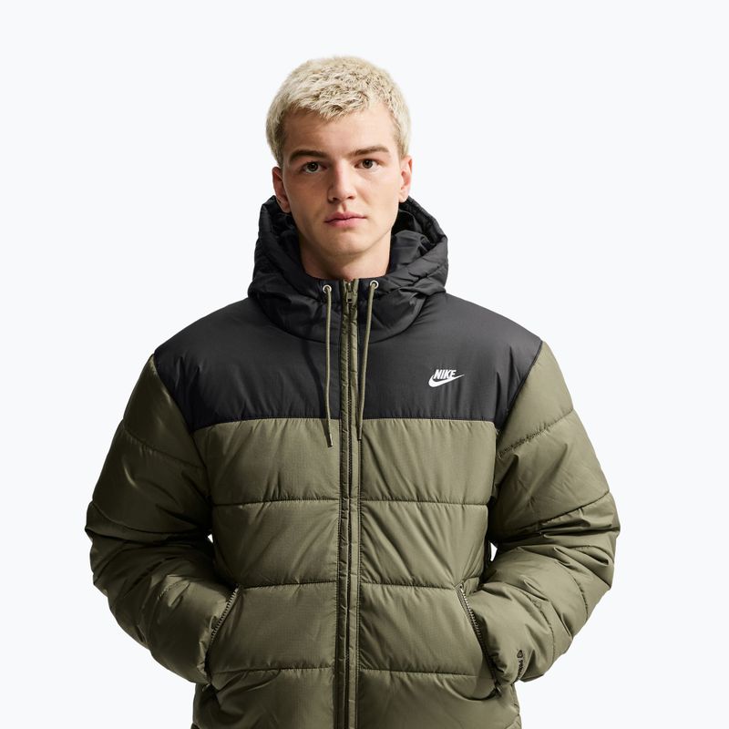 Куртка утеплена чоловіча Nike Sportswear PrimaLoft® medium olive/black/white 4