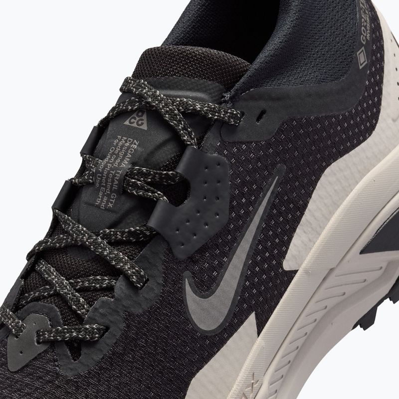 Чоловічі бігові кросівки Nike ACG Zegama Trail GORE-TEX чорний/кремовий Ii/cave stone 5