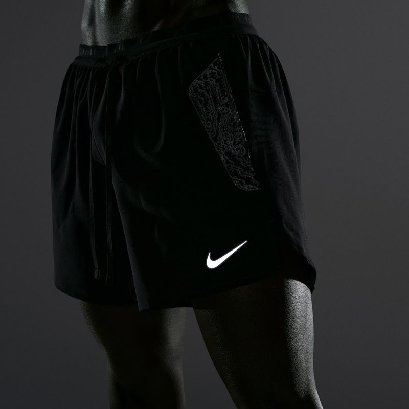 Шорти для бігу чоловічі Nike Stride black 7