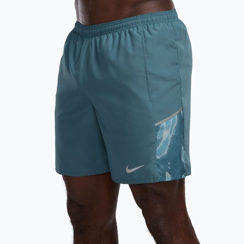 Шорти для бігу чоловічі Nike Miler smokey blue/cerulean 3