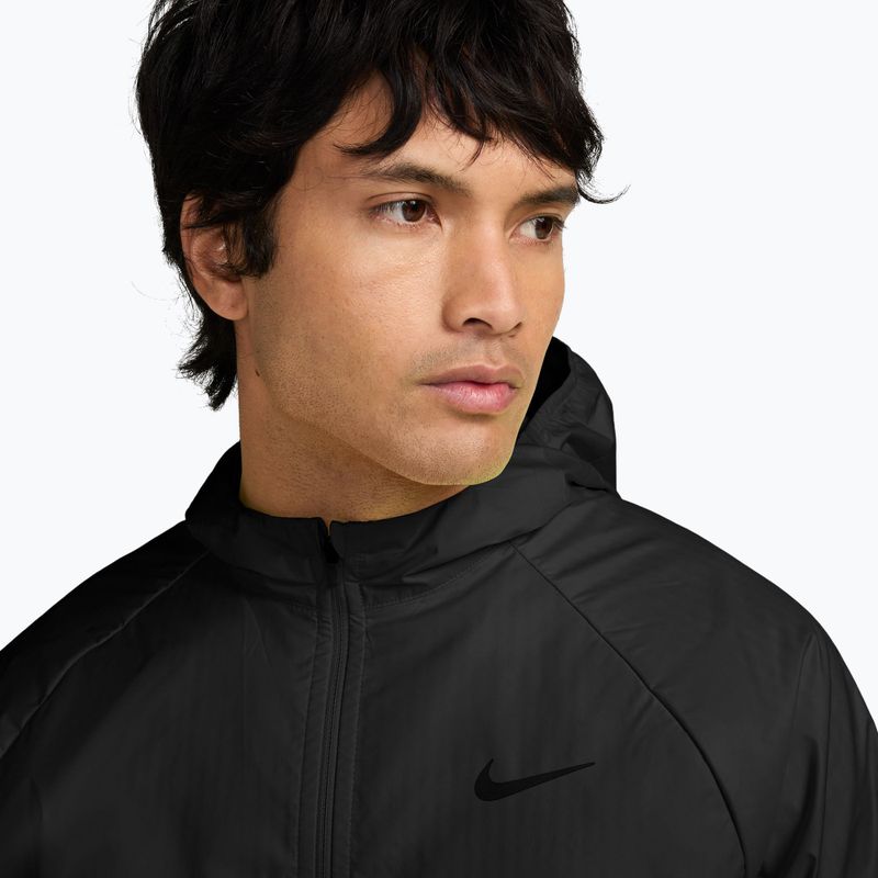 Куртка для бігу чоловіча Nike Miler Therma-Fit Repel Winterized black/black 3