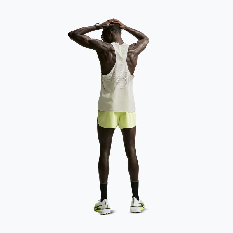 Футболка для бігу чоловіча Nike AeroSwift Light Bone 2