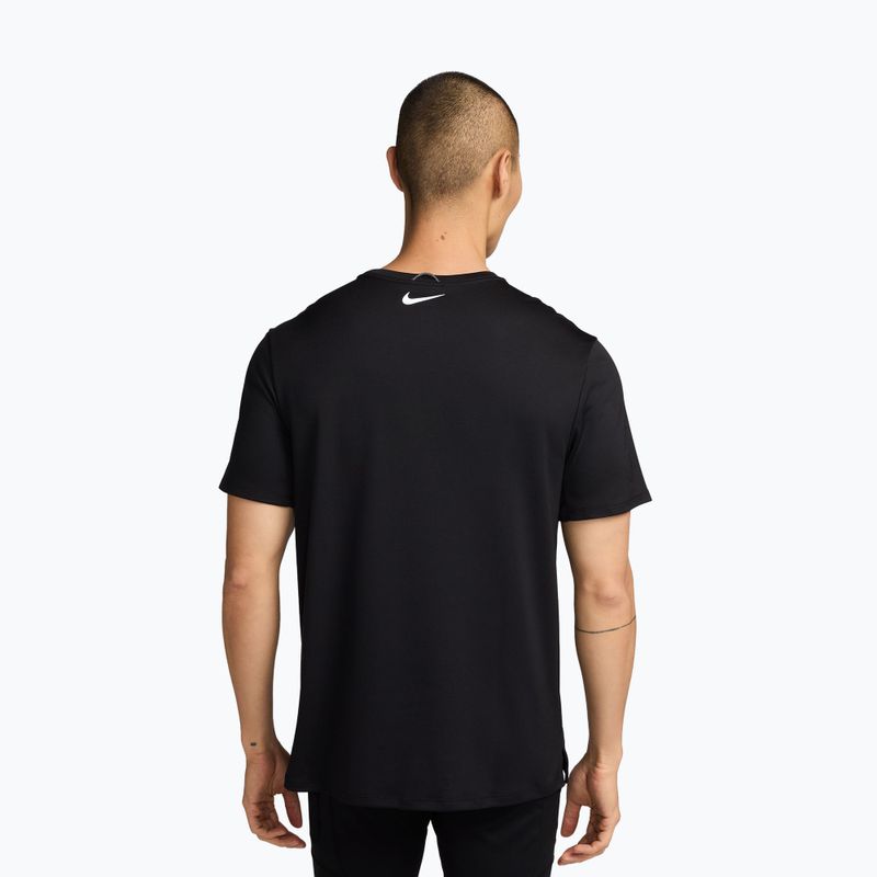 Футболка для бігу чоловіча Nike Miler black 2