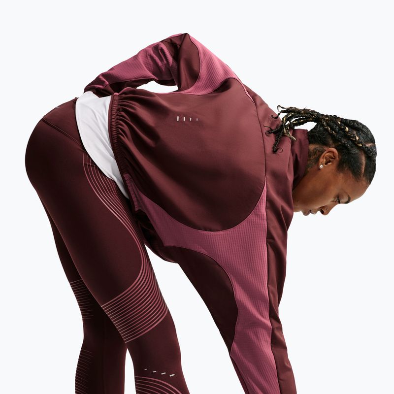 Куртка для бігу жіноча Nike Swift Mystic Dates/Pink Smoke 6